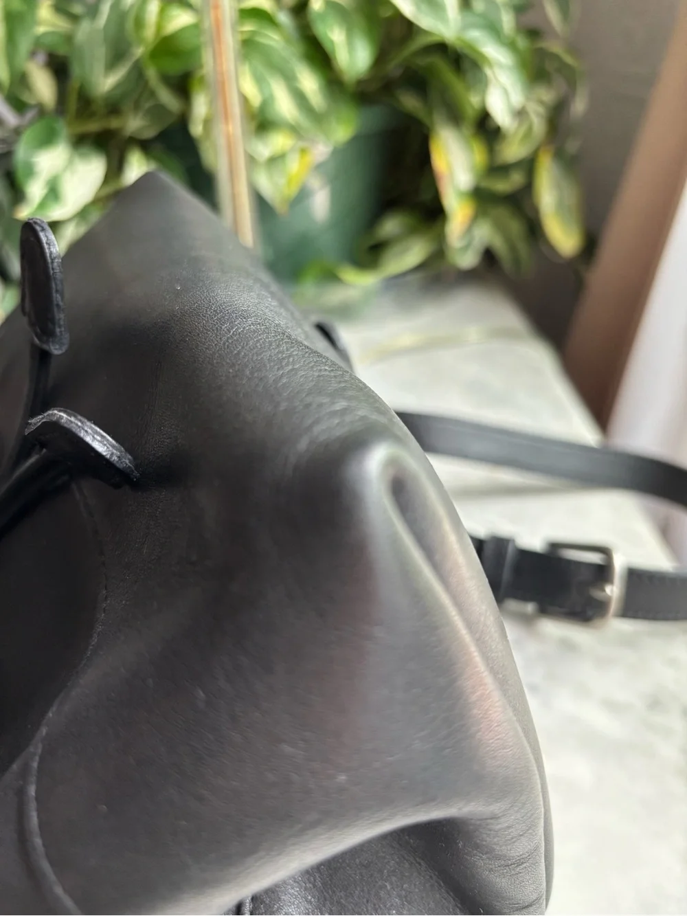 Vintage Coach Backpack Daypack with Nickel Hardware